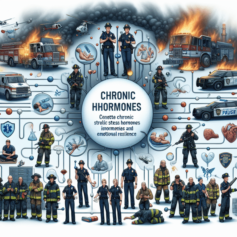 The Connection Between Chronic Stress Hormones and Emotional Resilience in First Responders