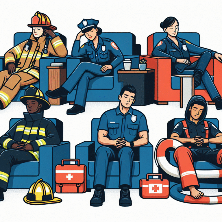 is it beneficial for first responders to nap during their shift break