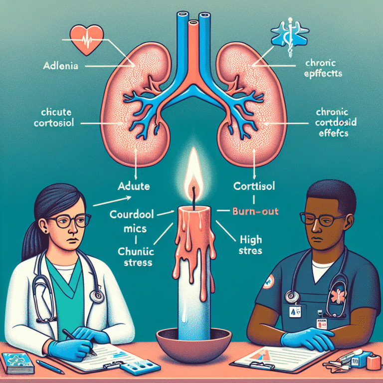 distinguishing between acute and chronic cortisol effects on EMS burnout