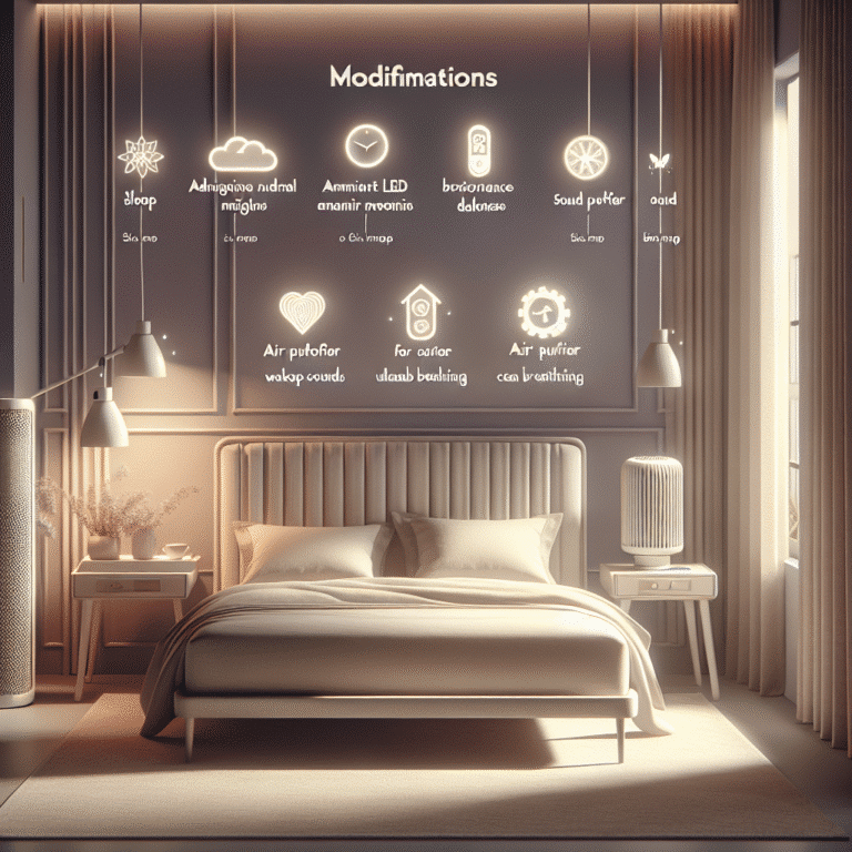 simple bedroom environment adjustments to maximize deep rem sleep