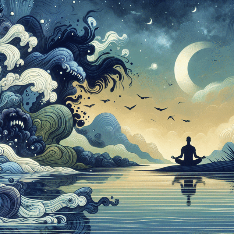 mindfulness techniques for falling back asleep after a nightmare