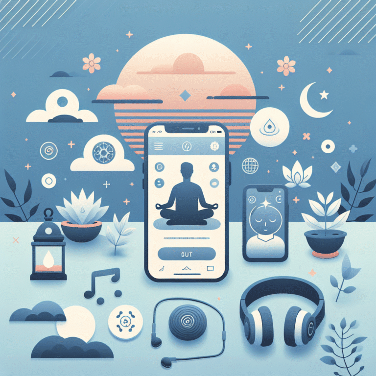 top mobile apps featuring short guided meditations for on-duty use