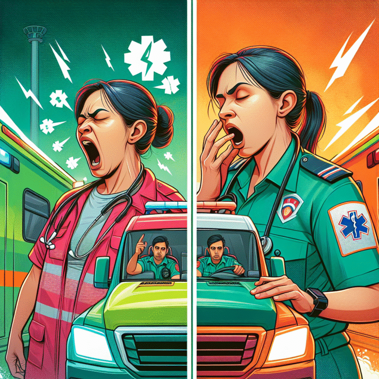is it beneficial for first responders to nap during their shift break
