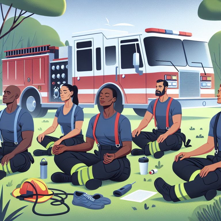 Rapid Grounding Exercises for Fire Truck Crews Post-Incident