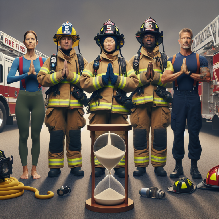 5-Minute Grounding Techniques for Firefighters After Major Trauma