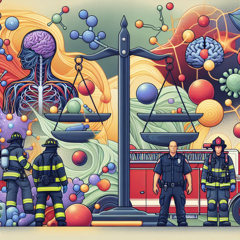 cortisol levels and their impact on first responder mental health