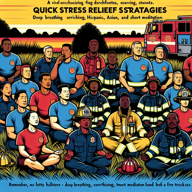Five-Minute Stress Relief Strategies for Firefighters in the Field