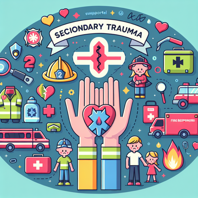 Explaining secondary trauma to children of first responders