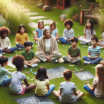 Teaching children simple grounding techniques for managing their own stress