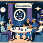 how to effectively communicate sleep needs with family during irregular shifts